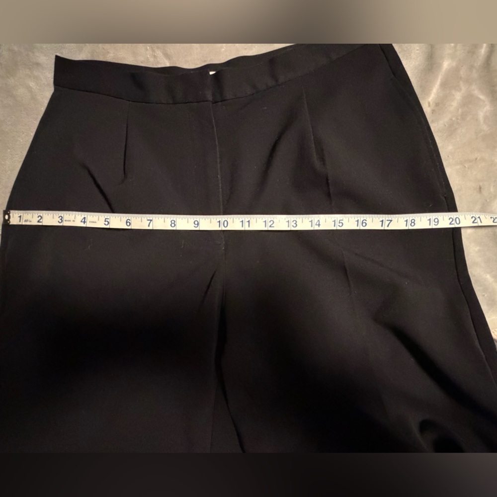 Liz Claiborne Villager Black Wide Leg Pants - Picture 6 of 9